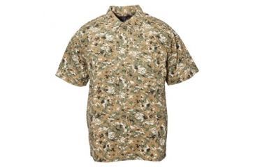 Image of 5.11 TDU Shirt Short Sleeve - Ripstop, Digi Woodland