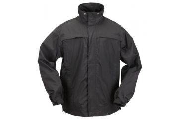 Image of 5.11 Tactical Tac Dry Rain Shell - Men's, Black, XS, 48098-019-XS