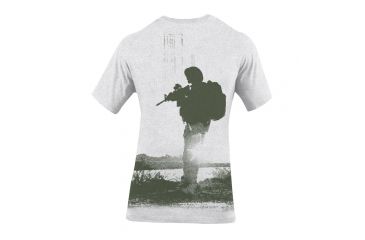 Image of 5.11 Tactical Taking Point Graphic T Shirt, Ash Grey