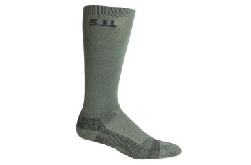 Image of 5.11 Tactical Level II 9in Sock, Foliage