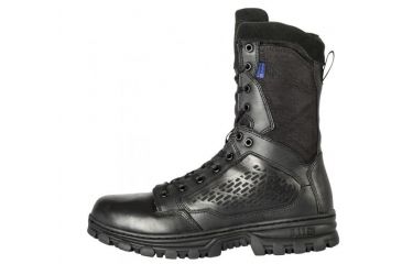 Image of 5.11 Tactical Evo 8in Waterproof Boots w/Side Zipper - Men's, Black, 8R, 12312-019-8-R