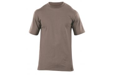 Image of 5.11 Tactical Station Wear Short Sleeve T-Shirt - Men's, Heather Grey, M, 40050-016-M