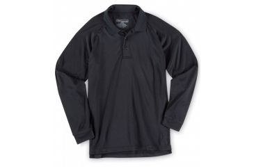 Image of 5.11 Tactical Performance Long Sleeve Polo - Men's, 3XL, Tall, Black, 72049T-019-3XL
