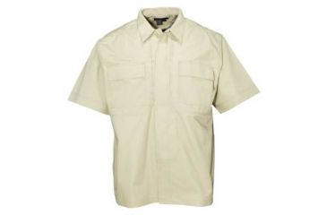 Image of 5.11 TDU Short Sleeve Shirt, TDU Khaki