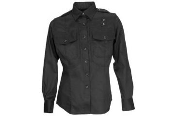 Image of 5.11 Women's PDU Long Sleeve B Class Black Shirt, Oversized, Size 1X-Regular, 62068W-019-1XR