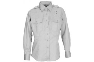 Image of 5.11 Women's PDU Long Sleeve B Class White Shirt, Oversized, Size 1X-Long, 62068W-010-1XL