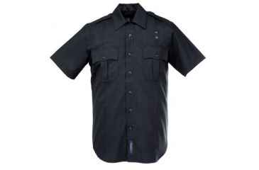 Image of 5.11 Women's A Class Shirt, Short Sleeve, Poly-Rayon, Black