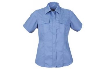 Image of 5.11 Tactical Womens Station Shirt, Fire Med Blue