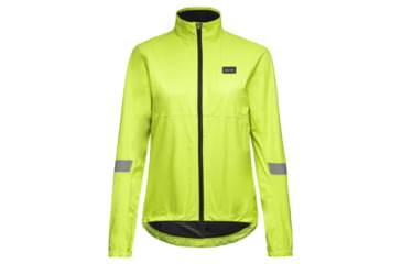 Image of GOREWEAR Stream Cycling Jacket Womens in Neon Yellow Large 12-14 Regular fit Waterproof 0884CA1C, 100823-0800-42