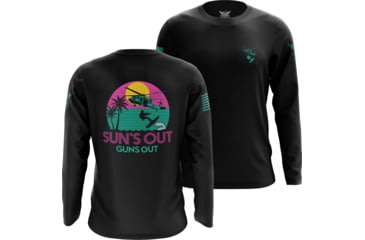 Image of Wethepeopleholsters.Com Suns Out Guns Out Long Sleeve Shirt, suns-out-guns-out-long-sleeve-shirt
