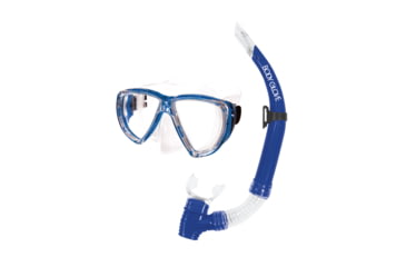 Image of Body Glove Puerto Mask / Snorkel Combo - Blue E380788E, L, Blue, 17030CMB-BLU-L