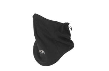 Image of KUIU Wind Pro Fleece Neck Gaiter, Black, One Size, Adult, Unisex, 7461371412638