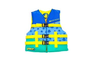 Image of Body Glove Vision Type III Youth Nylon USCGA PFD - Blue D26F5937, Youth, Blue, 18253Y-BLU-YOUTH