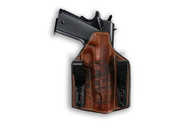 Image of We the People Holsters Kimber 1911 5 No Rail Only Independence Leather Iwb Holster 013F5EF1, 6814006706274