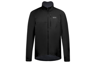 Image of GOREWEAR Spirit Cycling Jacket Mens in Black Large Regular fit Windproof 5304E8CD, 100716-9900-XL