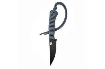 Image of Montana Knife Company Speedgoat 2.0 Fixed Blade Knives, 3.625 inch, 52100 Ball Bearing Steel, Fixed Blade, USA Paracord Handle, Grey, 7.875 inch, MKC-000397