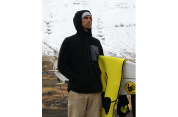 Image of Body Glove Mens Dyno Polar Fleece Jacket - Black A117208A, 2XL, Black, IDDYN8090-BLK-2XL