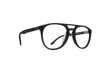 Image of Spy Optic Rico 52 Eyeglasses, Matte Black Frame, Clear Lens, Black, One Size, 163332