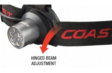Image of Coast 6 Chip LED Headlamp w/ Cloverleaf Multi-Reflector System TT7041