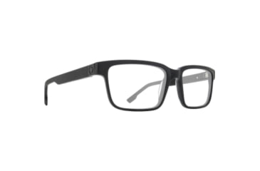 Image of Spy Optic Rafe 58 Eyeglasses, Matte Black Frame, Clear Lens, Black, One Size, 162701