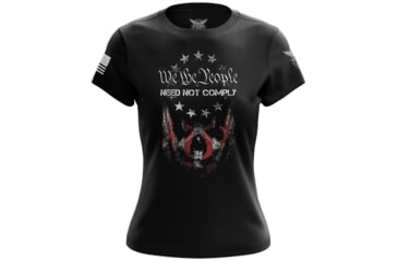 Image of Wethepeopleholsters.Com Need Not Comply Womens Short Sleeve Shirt, need-not-comply-womens-short-sleeve-shirt