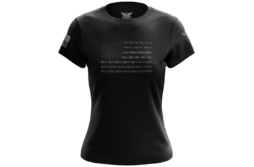 Image of Wethepeopleholsters.Com Bullet Flag Womens Short Sleeve Shirt, bullet-flag-womens-short-sleeve-shirt