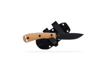 Image of Shield Arms SKT ASCENT KNIFE - BROWN BURLAP, DROP POINT, PLAIN EDGE, 3.6 BLADE, MICARTA HANDLE B8AC523C, QSSKTASCREGDLCBRNBUR