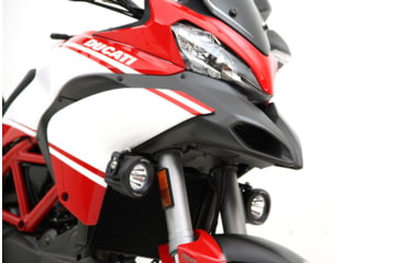 Image of Denali Electronics Driving Light Mount - Ducati Multistrada 1200 10-18&amp;Comma; &amp; Multistrada 950 17-18 906FFFD0, 7537812144312