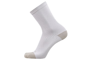 Image of GOREWEAR C3 Mid Socks in White/Light Grey 3.5-5 Moisture Wicking 87295FEB, 100227-0192-S