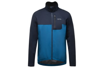 Image of GOREWEAR Spirit Cycling Jacket Mens in Sphere Blue/Orbit Blue 2XL Regular fit Windproof 318715F6, 100716-AZAU-XXXL
