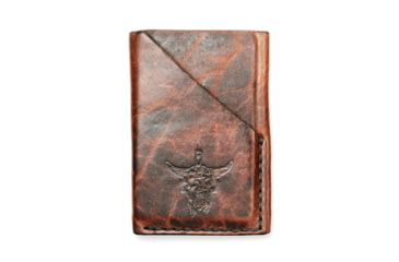 Image of Montana Knife Company MKC BISON SKULL - MINI LEATHER WALLET F7CB9891, MKC-000986