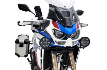 Image of Denali Electronics Motorcycle Light Mounts, upper-driving-light-mount-honda-africa-twin-1100