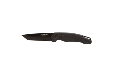 Image of Telum Tactical Titan Automatic Folding Knife, 4in, Stainless Steel, Tanto Blade, OD Green Handle, 0DD8F5C8, RHTT3000