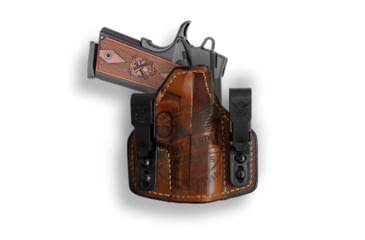 Image of We the People Holsters Kimber 1911 3.25 No Rail Only Independence Leather Iwb Holster E3CA83F4, 6813820715106