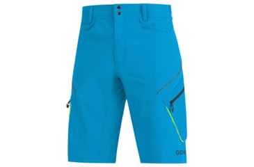 Image of GOREWEAR Mens C3 Trail Cycling Shorts in Dynamic Cyan Large Regular fit 87794D22, 100047-0N00-XL