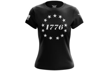 Image of We the People Holsters 1776 Betsy Ross Flag Womens Short Sleeve Shirt E8A1E676, 6549656207458