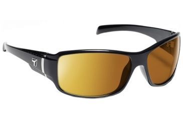 Image of 7 Eye Active Lifestyle Sunglasses Cody, Polar Sharp Cppr PC Lens, Blk Tort Frame, M-L, Men 425554