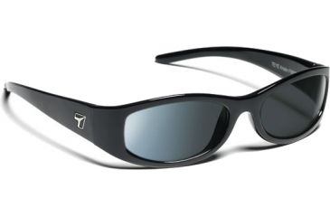 Image of 7 Eye Active Lifestyle Sunglasses Kristin, SharpView Gray PC Lens, Glossy Black Frame, S-L, Women, 880541