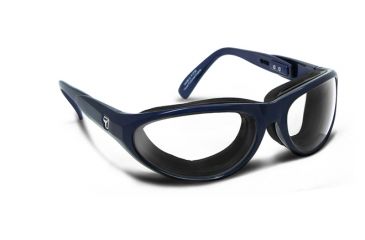 Image of 7 Eye Air Shield Diablo Sunglasses,SharpView Clear Lens,Midnight Blues Frame,M-L 173840