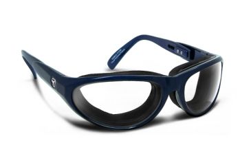 Image of 7 Eye Diablo Progressive Prescription Sunglasses, Sinister Blue Frame, 170440PR