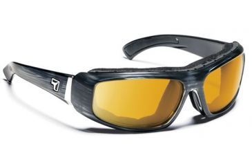 Image of 7 Eye Bali AirShield Sunglasses,Gray Tortoise Frame,SharpView Yellow Lens,S-L 183743