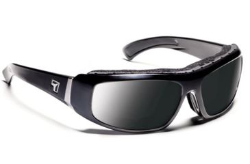 Image of 7 Eye Bali Sunglasses, DARKshift Extra Dark Photochromic Lens, Glossy Black Frame, M-L 180516