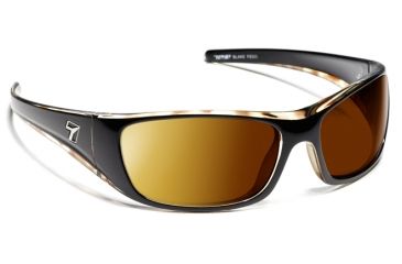 Image of Blake/ ColorAmp Copper, Black Tortoise Frame Male Sunglasses, S-M
