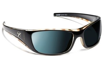 Image of Blake/ SharpView Polarized Gray, Black Tortoise Frame Male Sunglasses, S-M