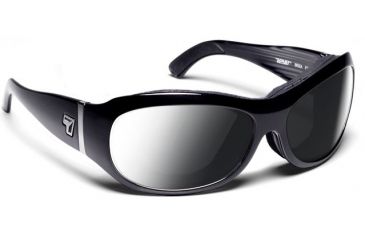 Image of 7 Eye Briza Sunglasses, DARKshift Extra Dark Photochromic Lens, Glossy Black Frame, M-L 310516