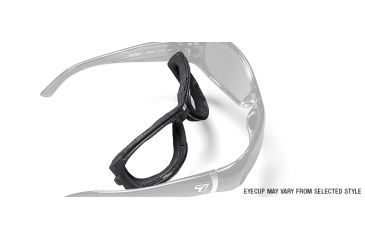Image of 7 Eye Panhead Removable Eyecup Replacement,Black F260105
