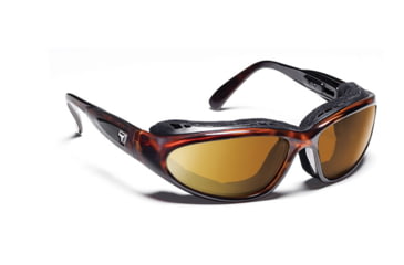 Image of 7 Eye Cape Sunglasses, Dark Tortoise Frame, Polarized Copper NXT Lens 190657