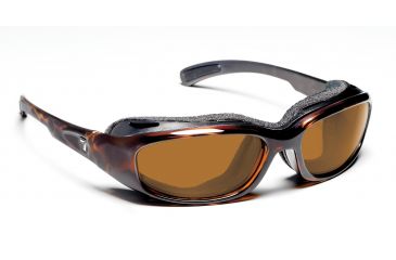 Image of 7 Eye Churada Dark Tortoise Sharp View Copper Sunglasses 160642