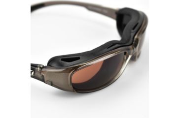 Image of 7 Eye Churada Sunglasses, Brown Crystal Frame, Sharp View Copper Lens 164442