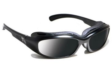 Image of 7 Eye Churada Sunglasses, DARKshift Extra Dark Photochromic Lens, Matte Black Frame, S-M 160116